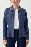 Doris Fit and Flare Trucker Jacket