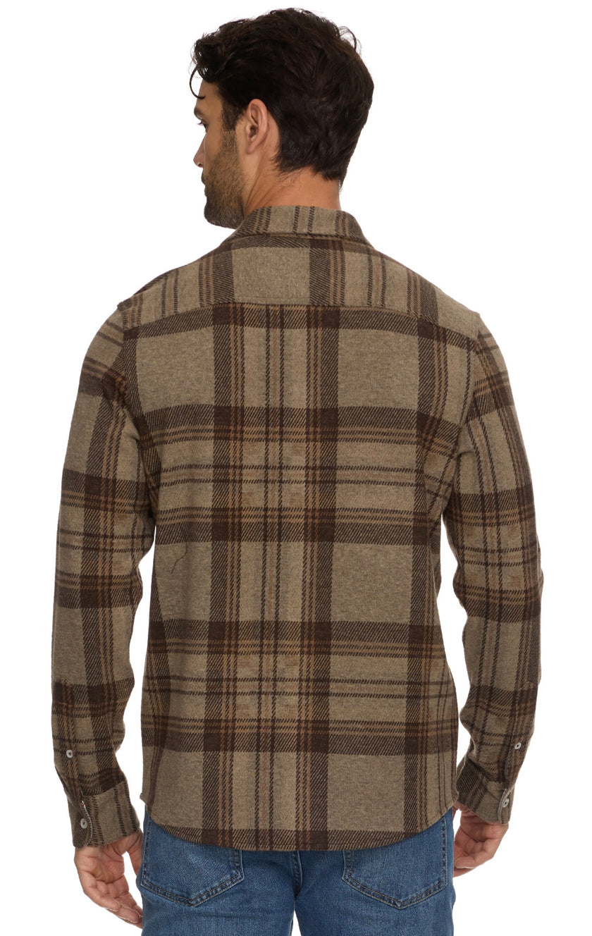 Meadowbrook LS Hero Knit Flannel