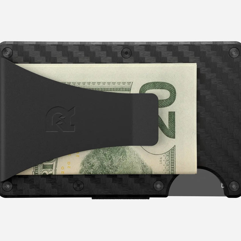 Ridge Wallet | Forged Carbon 3K | Money Clip