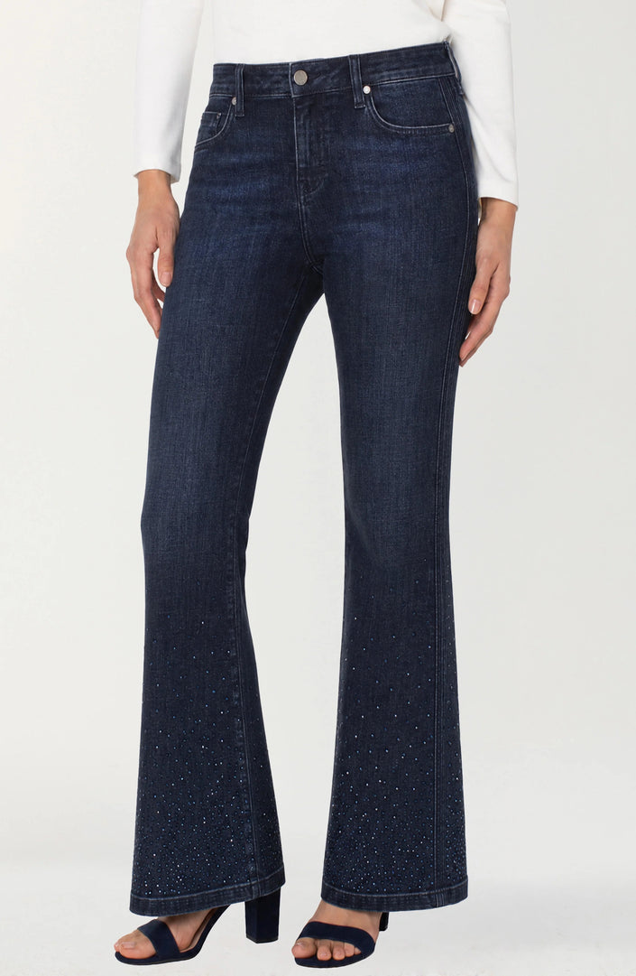 Hannah Flare Jeans, winter glow-front