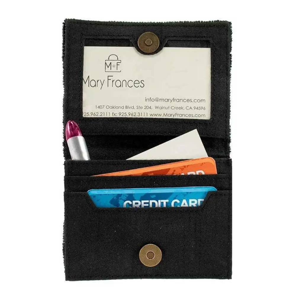 Untamed Animal Print Wallet inside