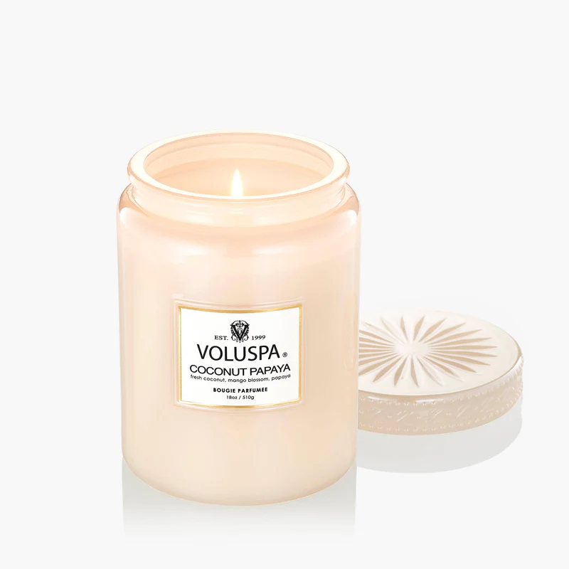 Coconut Papaya Large Jar Candle