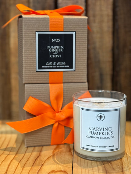 Carving Pumpkins NO 25 | Pumpkin, Ginger, Clove Large Candle