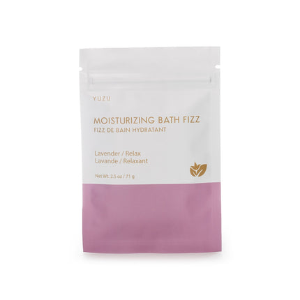Yuzo Bath Fizz Mini Packet (2.5oz) -  Lavender