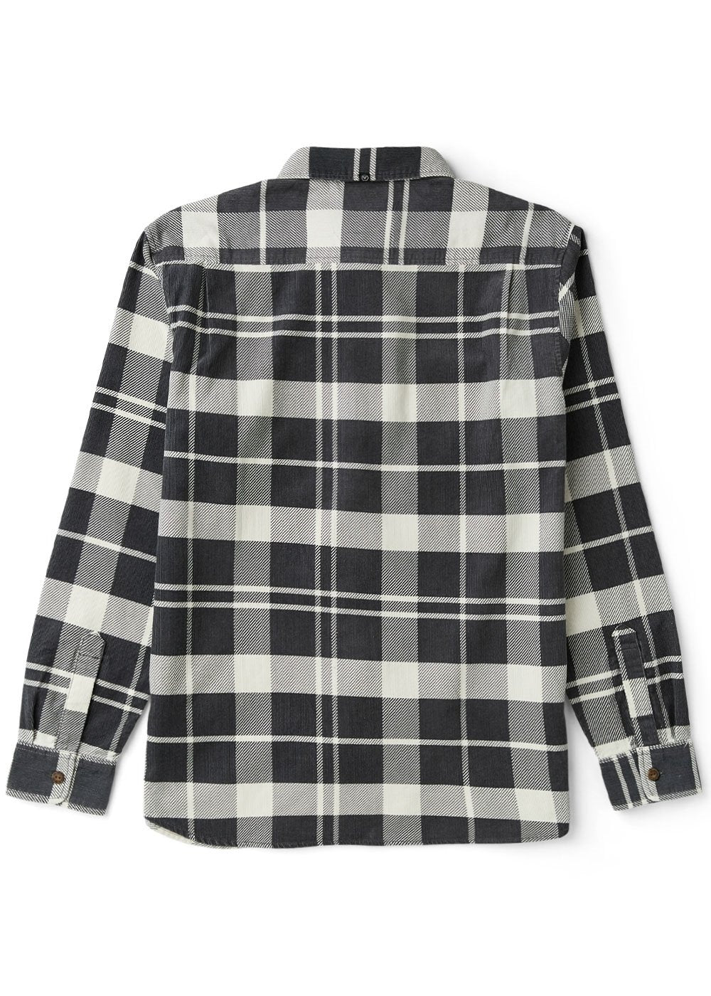 Rails Cord Printed Eco LS Shirt gra back