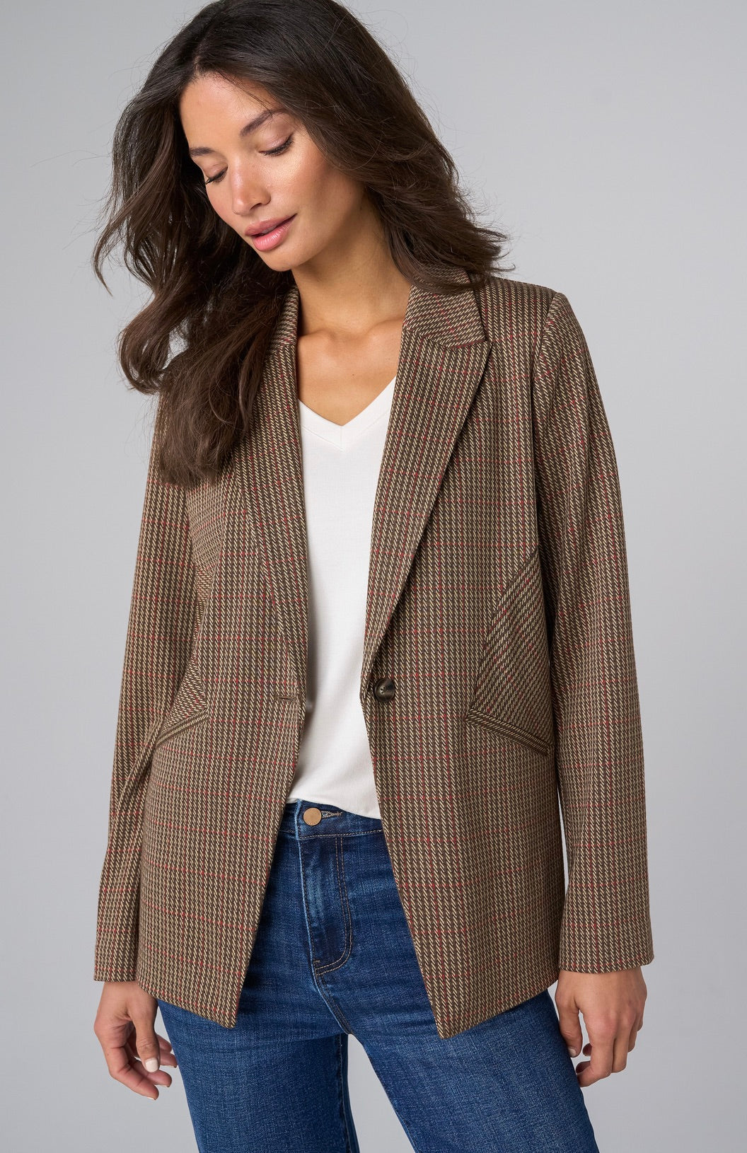 Autumns Funnel Neck Blazer