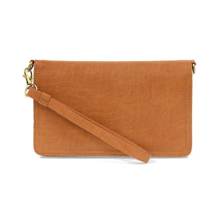 Billie Mini Organizer Crossbody Bag Cognac