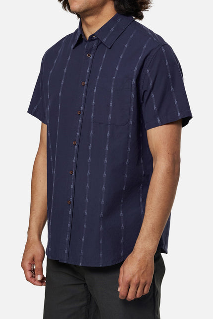 Katin Zenith SS Shirt proflie model indigo