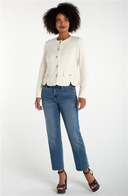 Kennedy Crop Straight W/ Blind Hem 28 Inseam