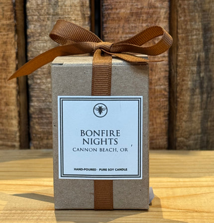 Bonfire Nights | NO 24 Leather, Tobacco, Amber & Musk Small Candle