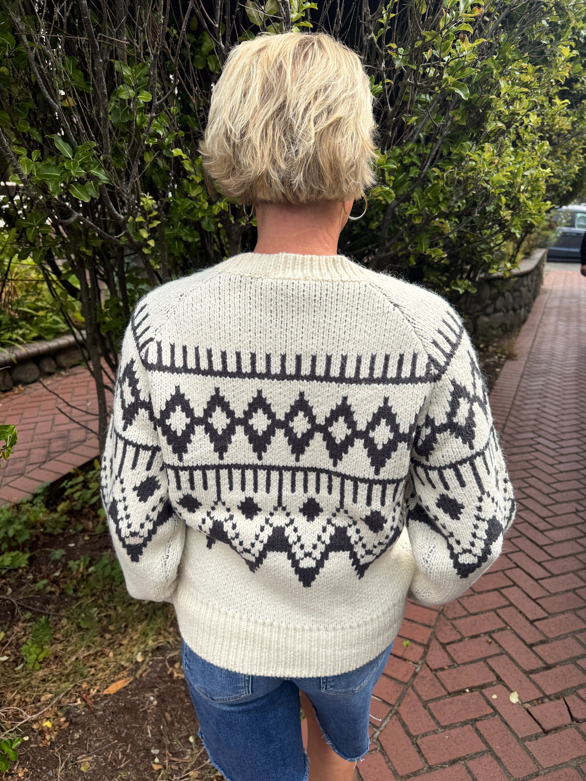 Bethany Patterned Sweater