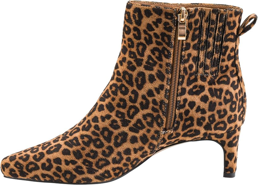 Bad Break Up Bootie, leopard-side