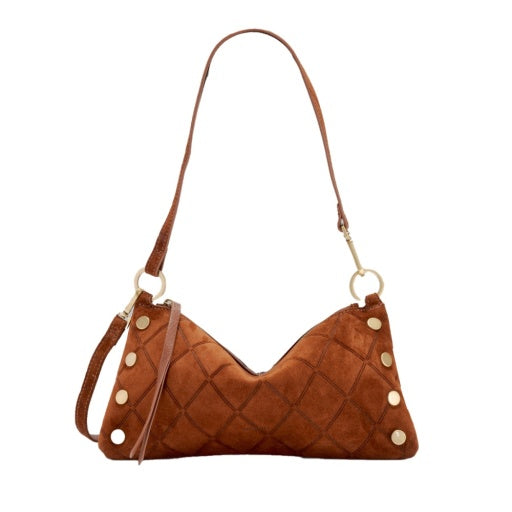kyle chocolate diamond suede/antique gold NA front