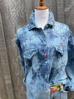 Beth Blue Wash