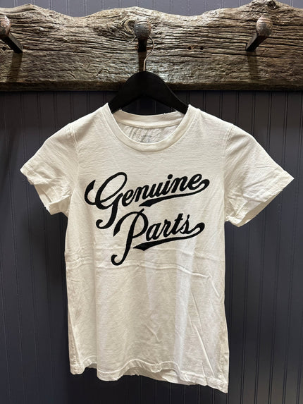 Final Sale | Genuine Parts Women's Tee White/Black