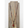 Suki Necklace - Fire Agate