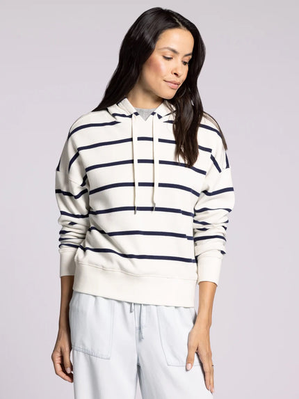 Avalon Hoodie white blue