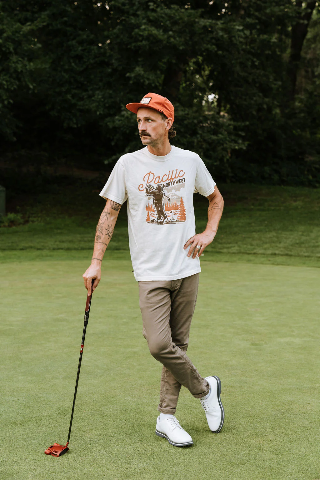 Fairway Sasquatch Heavyweight T-Shirt styled