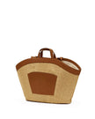 Resort Tote, raffia-back