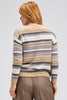 Mohair Stripe goose mix back