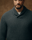 bristol shawl neck sweater