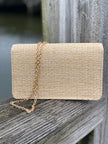 Straw ruby black/sand layer horse head back