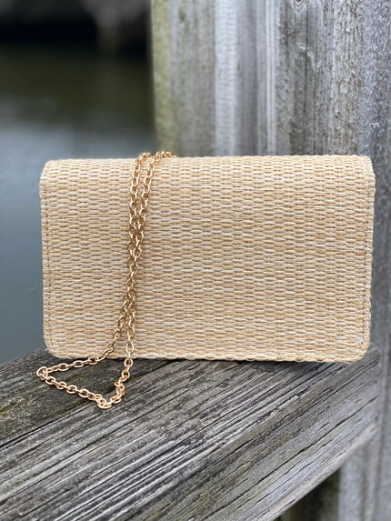 Straw ruby black/sand layer horse head back