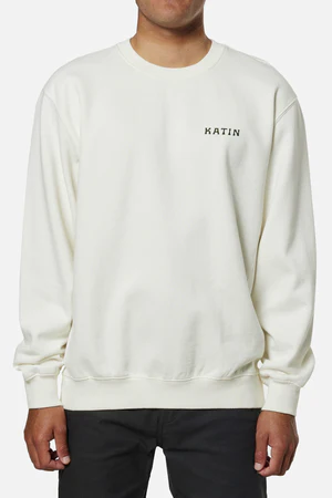Katin Vista Crew Sweatshirt | Vintage White