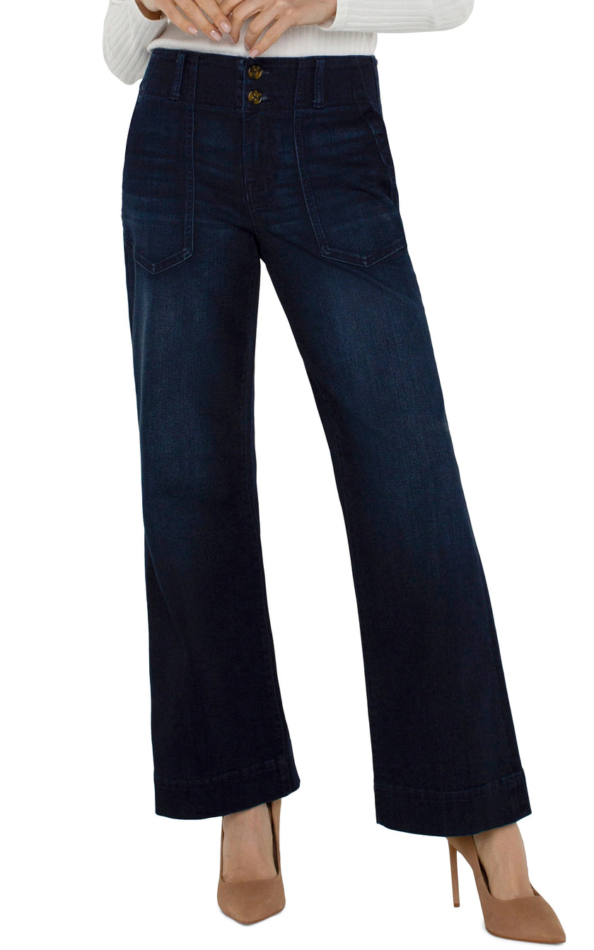Patch Pocket Wide Leg 31
