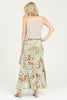 Siera Printed Wrap Maxi Skirt back