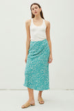 Vicki Floral Printed Midi Skirt