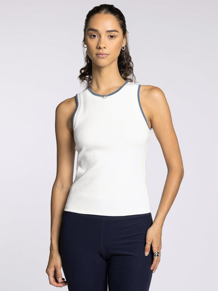 Irina Tank white front