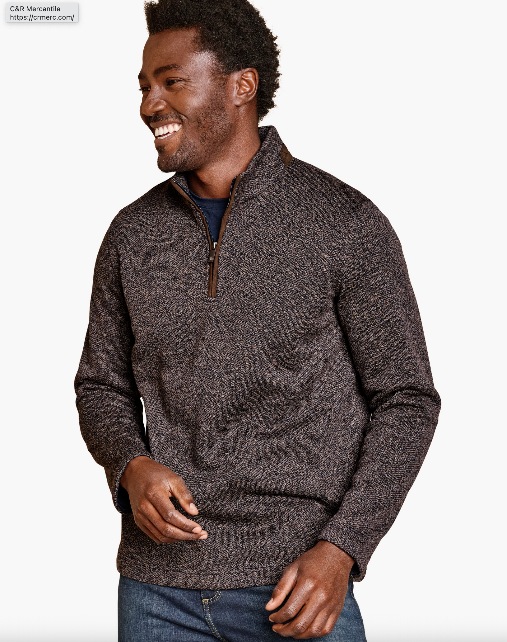 MARLED QUARTER-ZIP