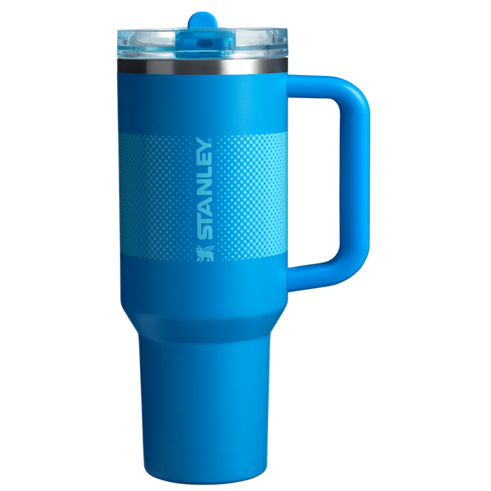 The Quencher ProTour Flip Straw Tumbler 40 oz Azure Fade