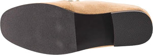 SHES A KEEPER, camel faux suede-sole