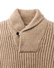 bristol shawl neck sweater