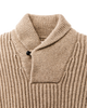bristol shawl neck sweater