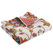 Clementine Quilted Throw-Multi