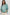 Americana born free graphic crewneck Teal grey front