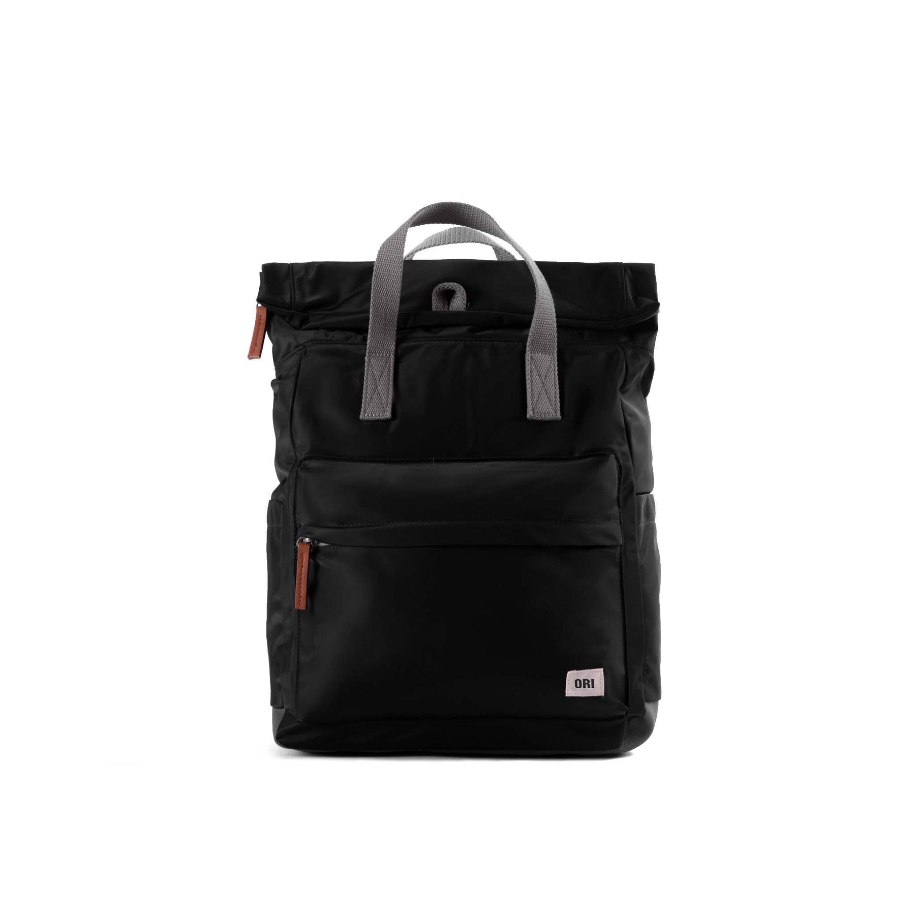 Ori London Canfield B (Nylon) Medium Bag | black front