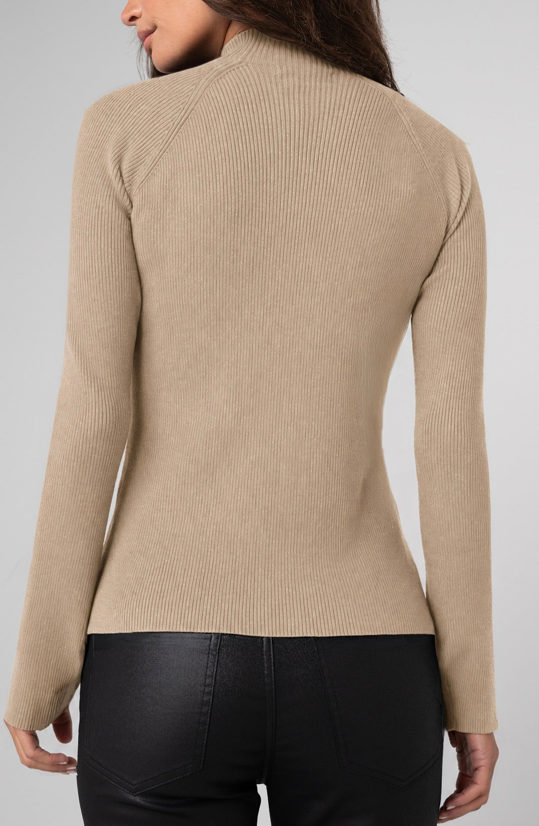 Shellys Ribbed LS Turtleneck