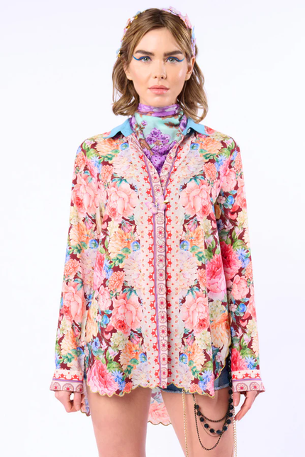 FLORAL DREAMS SHIRT front