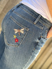 Driftwood ROXY X HERON BAY back pocket detail