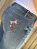 Driftwood ROXY X HERON BAY back pocket detail
