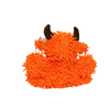 Tuffy Dog Toys | Mighty Jr Microfiber Ball Bull Orange back