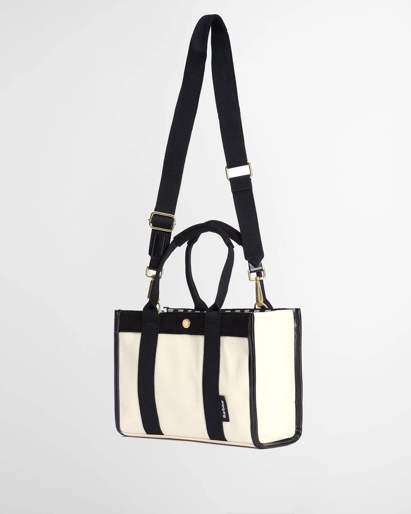 Barbour Selena Mini Tote/Crossbody Bag | Ecru