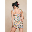 Cabana Crush Linen Romper monaco back