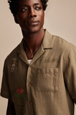 FENDER CLUB SHORT SLEEVE SHIRT front detail