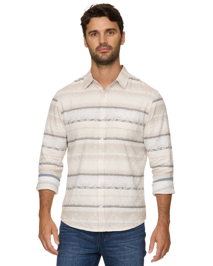 LATIMER LS SOUTHWEST FLANNEL SHIRT front