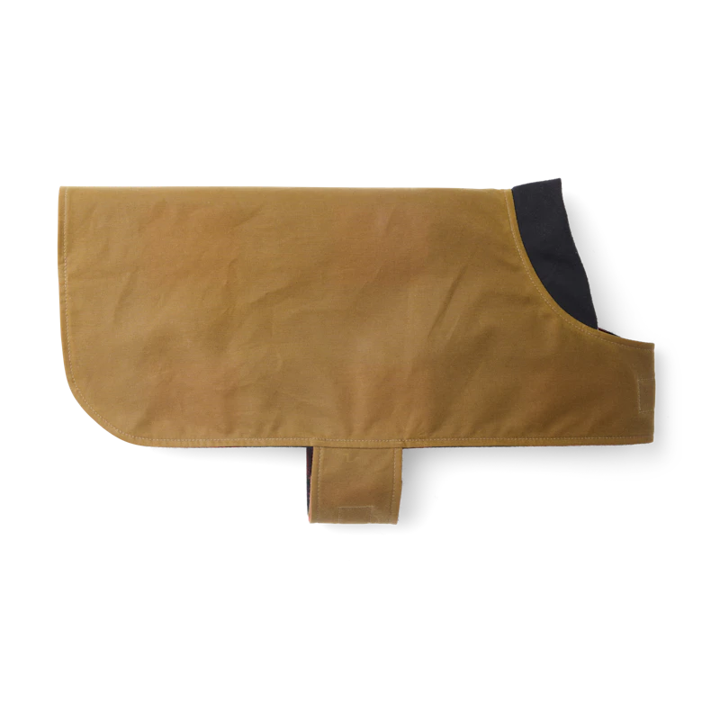 Filson Shelter Cloth Dog Coat | Dark Tan side